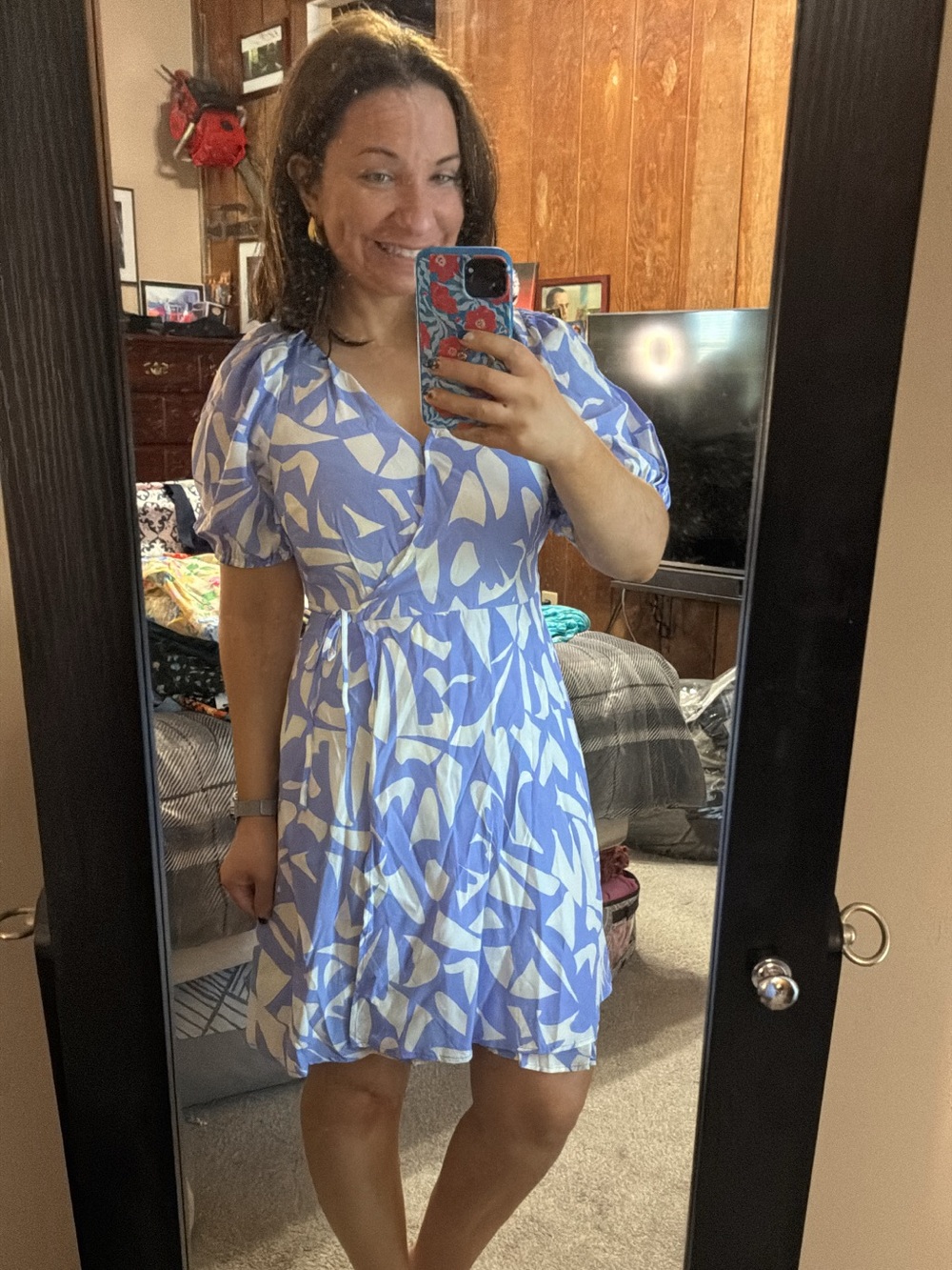 NWT a new day faux wrap dress